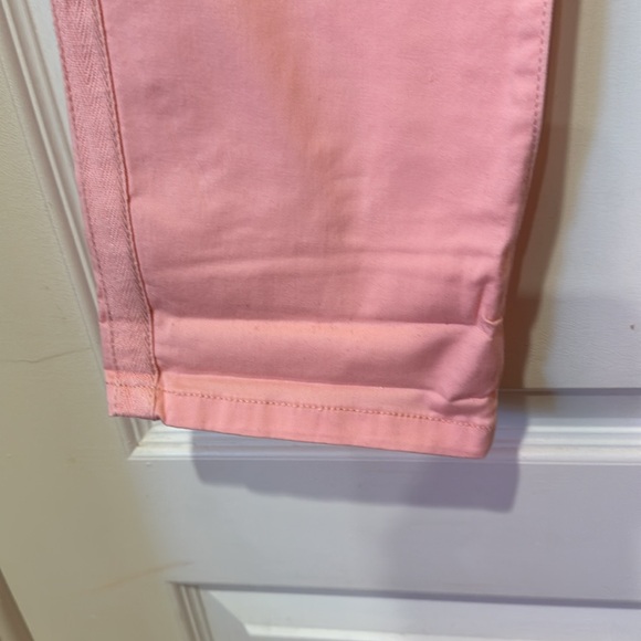 Women’s Ana girlfriend Chino pants new with tags pink size 2 mid rise slim leg - Picture 3 of 5